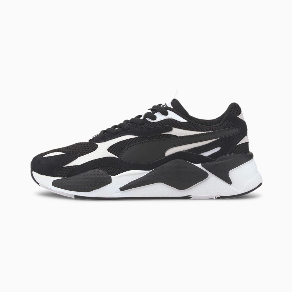 Puma RS-X³ Super Férfi Sportcipő - Fekete/Fehér ( Hungary - ETALD5678 )